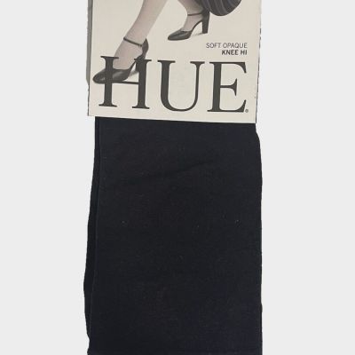 Hue Women's Soft Opaque Knee Hi Black One Size   5627