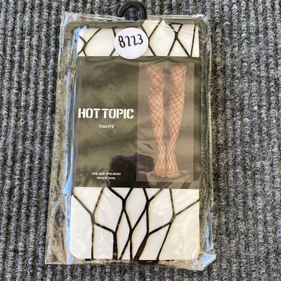 Hot Topic Tights Women’s OS Black Fishnet