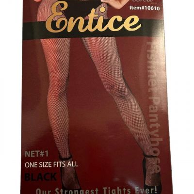 Lulu Entice- Fishnet Tights (Black)