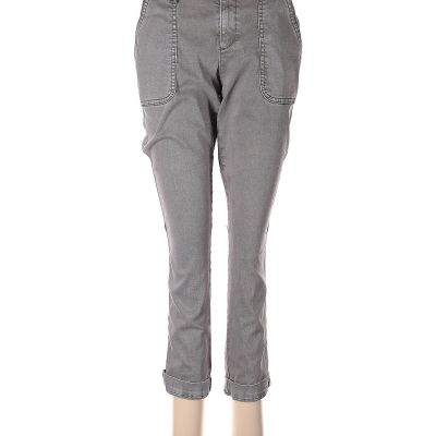 White House Black Market Women Gray Jeggings 6 Petites