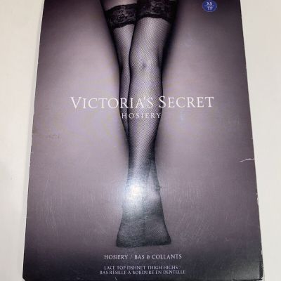 NEW Victoria's Secret Very Sexy Thigh Highs Stocking Blue XS