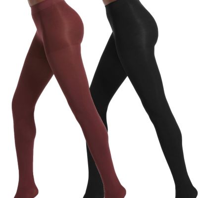 Women'S Super Opaque Control Top Tights