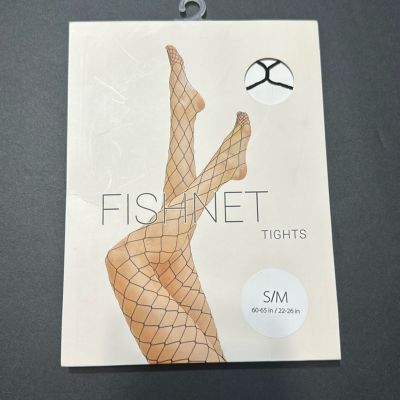 Fishnet Tights Stockings in Black Size Small/Medium New Sealed Package NWT