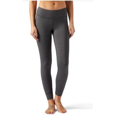 Reebok Women's Lux Dark Gray Workout Active Tight Legging Sz 3x BP7233 NWT