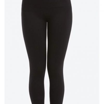 Spanx look at me now seamless leggings in Very Black - size XS