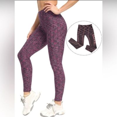 Legging Stretch Athletic Pants fits  large workout activewear gym yoga training