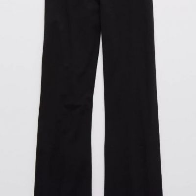 OFFLINE By Aerie OG High Waisted Flare Black Legging Size Large