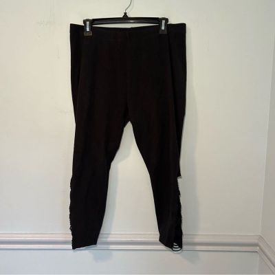 Torrid Black Leggings Size 1X