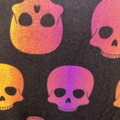 Lularoe ladies skull style leggings size TC2