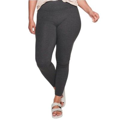 Plus Size Sonoma Goods For Life Midrise Leggings in Heather Gray Size 3X