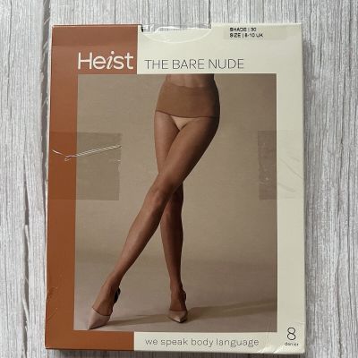 Heist The Bare Nude Sheer Tights Size US 4-6