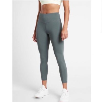 Athleta Elation Train Tight 7/8 Leggings Women’s Small Metropolis Gray Workout