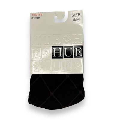 Hue Women’s Tights Brown W/ Control Top Argyle Diamond Birdseye Size S/ M 1 Pair