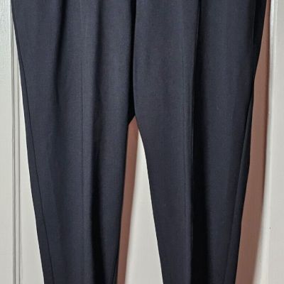 NYGARD Slims Leggings Size 2X (20-22) Black Stretch Waist Support Slimming