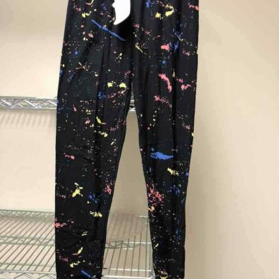 NWOT Women's Printed Fashion Leggings Black Printing S