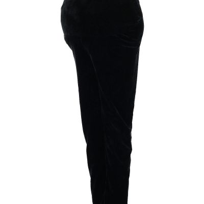 Hello Miz Women Black Leggings M Maternity