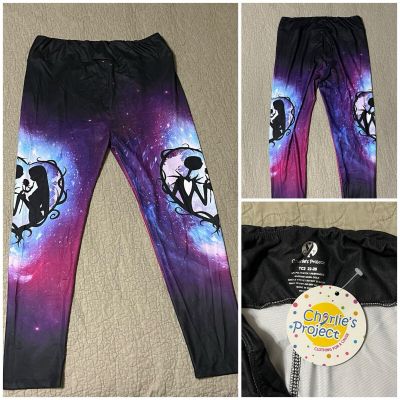 NEW NWT Nightmare Before Christmas Stretchy Pants Plus Size 22-26 Leggings SOFT