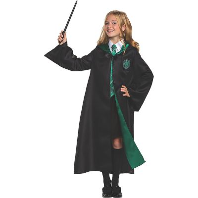 SLYTHERIN ROBE DLX CHILD COSTUME - Disguise Costumes