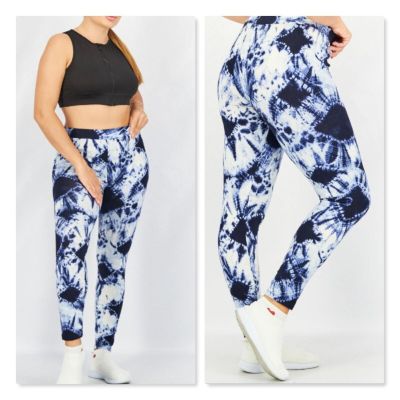 Style & Co Essential Leggings in Blue Diamond Sz M NWT