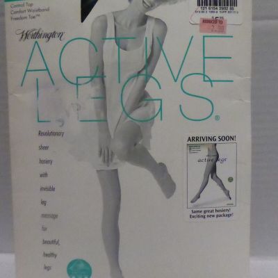 Women's JCPenney Worthington Active Legs Pantyhose Comfort WB Size: Short Navy