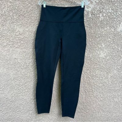 SPANX Legging Pants Women's Size Large in black Pull On Style