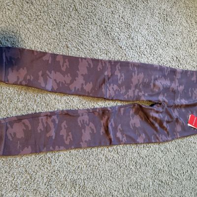 Spanx Look At Me Now Seamless Camo Leggings Women’s Size Medium