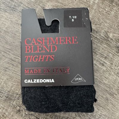 CALZEDONIA Cashmere blend tights, size S,Heather Gray , warm and cozy brand new