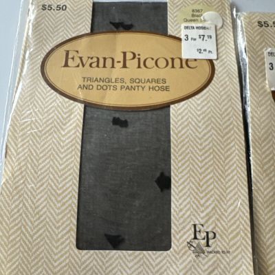 Evan- Piccone black queen short  pantyhose decorative