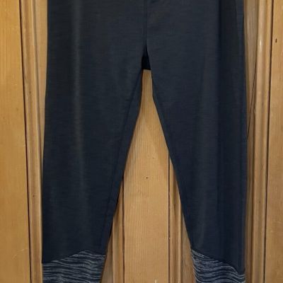 Manduka Womens Root & Rise Pants Yoga Leggings Size XL Gray Sediment SP NWT