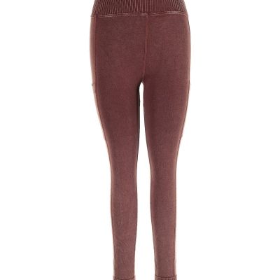 Ododos Women Red Leggings M