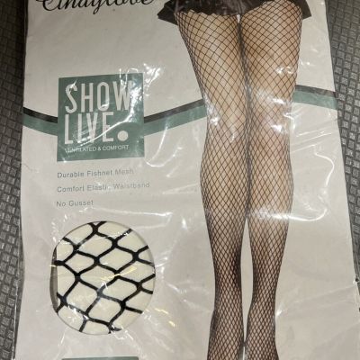 Womens High Waist Tights Fishnet Stockings Thigh High Pantyhose