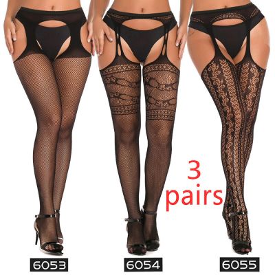 Cozy Feel Women Stockings Socks Thigh High Hosiery Nylons Hot Tights---3 Pairs