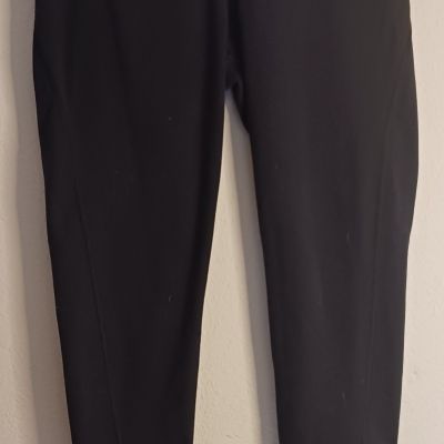 VICTORIA'S SECRET SPORTS ULTIMATE BLACK MEDIUM LACE-UP LEGGING