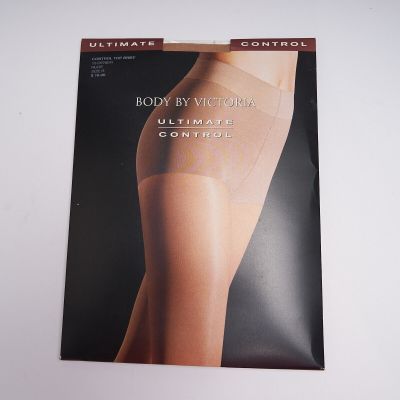 Victoria's Secret Body By Victoria Ultimate Control Top Brief Nude Pantyhose B