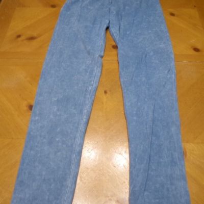 PAIR OF SEXY HOT BLUE JEAN STYLE BUT NOT BLUE JEANS COLOR PANTS 2XL CHATOYANT