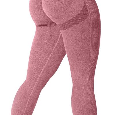 Butt Lifting Leggings for Women Booty High Waisted Workout Yoga Pants Scrunch Bu