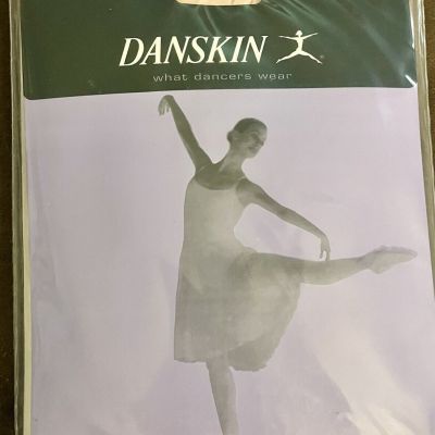 DANSKIN Run Resistant Nylon Tights w/Back Seam Style 85 Size C Theatrical Pink