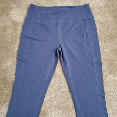 Baleaf Pull Up Capri Workout Pants Elastic Waist Size 2XL New