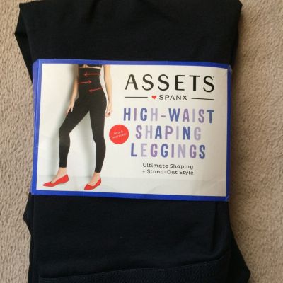 Spanx size XL  Very Black High Waist Shaping  Leggings  Style 20340R NWT