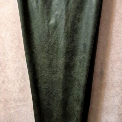 Offline by Aerie Women's Shiny Dark Green High-Rise Leggings - Size XL - NWOT