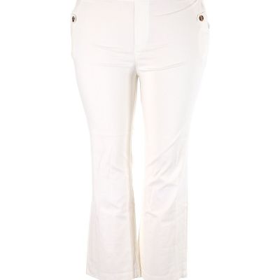 Unbranded Women Ivory Jeggings 2X Plus