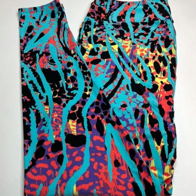 NEW LuLaRoe TC2 Leggings COLORFUL Wild LEOPARD Spot Jungle CORAL REEF Tiger HOT