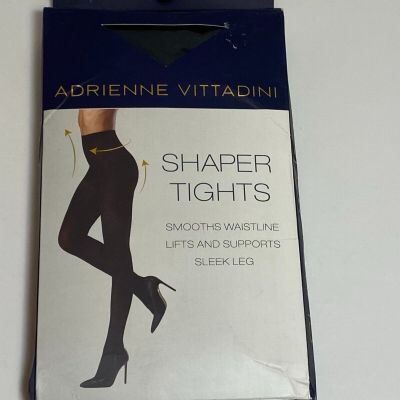 Adrienne Vittadini Shaper Tights, Medium/Large, Black, New