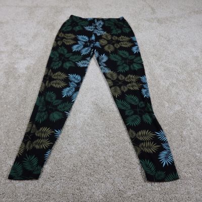 Leggings Depot Women's Plus Size Plant Pattern