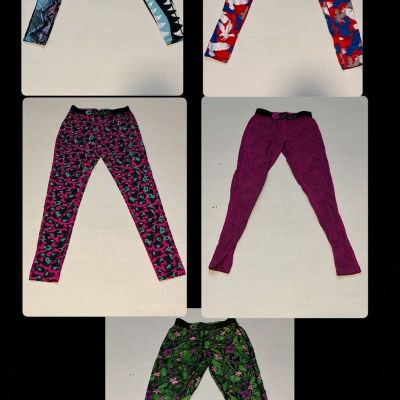 Ethika Women Leggings Size Xtra Small PreOwned Lot of 5