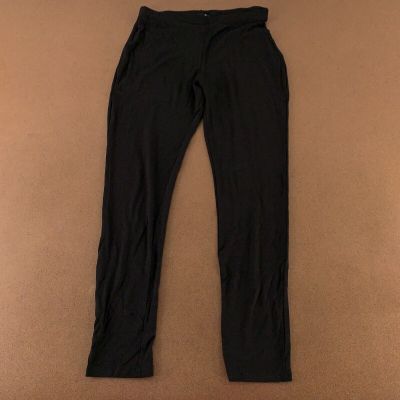 Fashion Nova Women's Size Large Black High Rise Cropped Leggings New