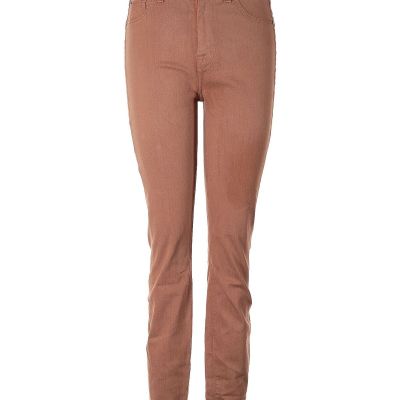 7 For All Mankind Women Brown Jeggings 28W