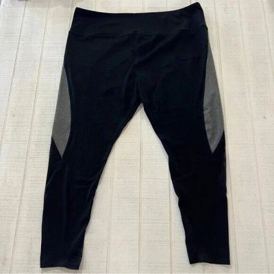 So Womens Yoga High Rise Perfectly Soft Black Leggings Plus Size 3X