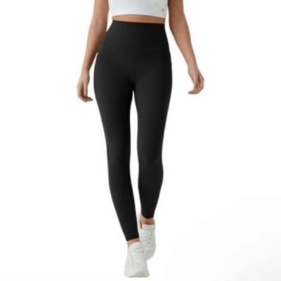 Size M (Full Length) Halara SoCinched High Waist Tummy Control Leggings in Black