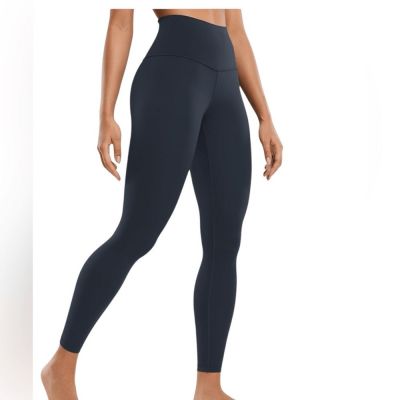 CRZ YOGA  Yoga High Waisted Workout Leggings/pants, True Navy, Small, NWT